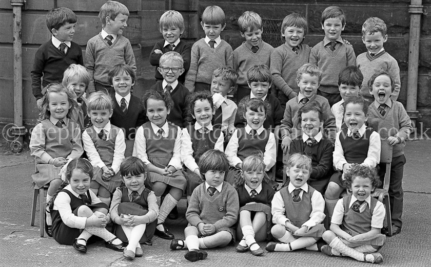Holy Cross Primary Ones 1984.