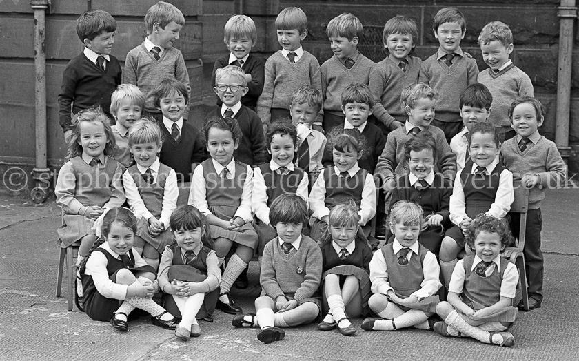 Holy Cross Primary Ones 1984.