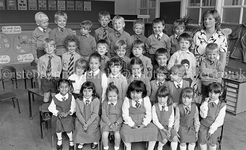 Holmlea Primary Ones 1984.
