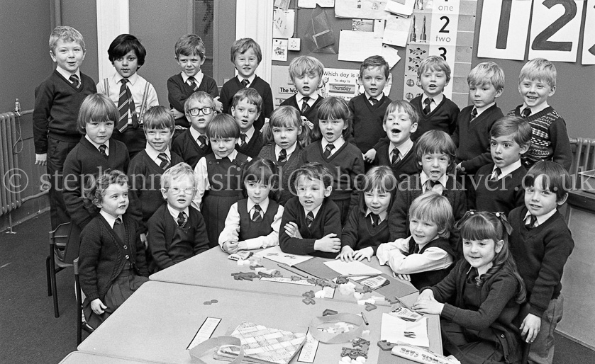 St. Bride's Primary One 1984.
