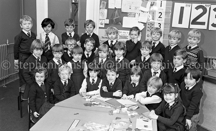 St. Bride's Primary One 1984.