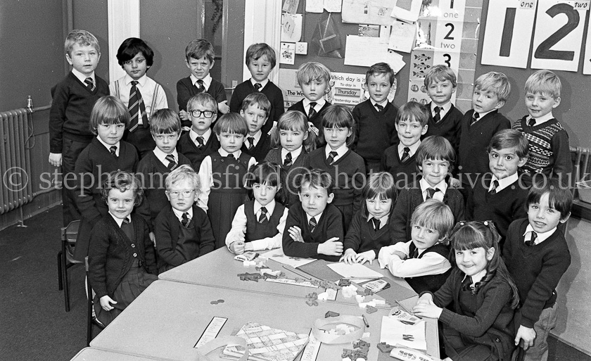 St. Bride's Primary One 1984.
