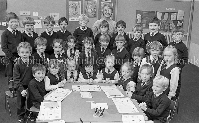 St. Bride's Primary One 1984.