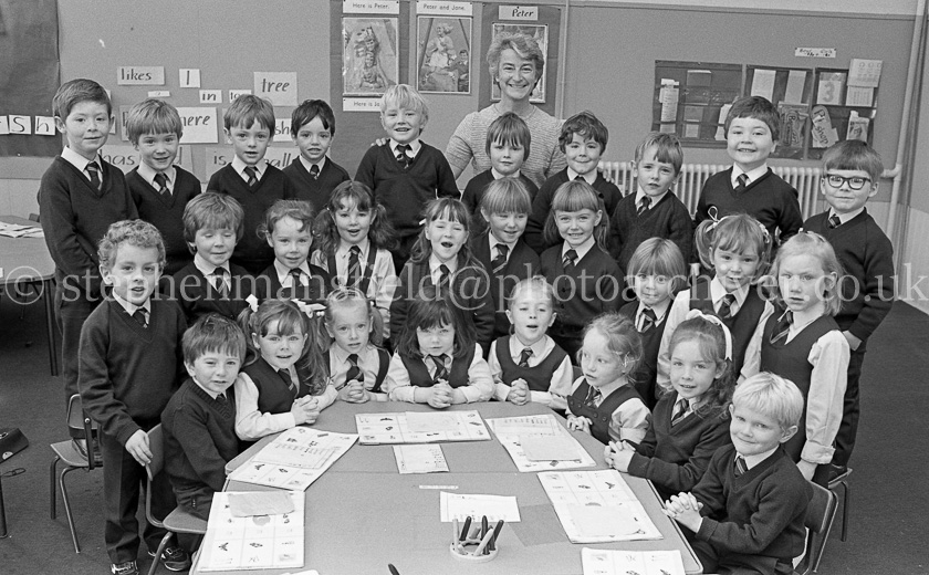 St. Bride's Primary One 1984.