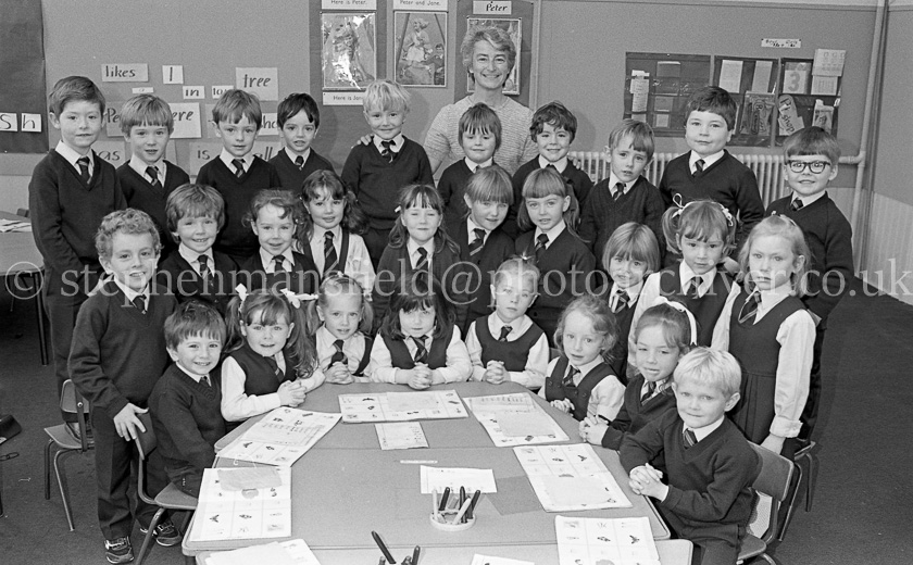 St. Bride's Primary One 1984.
