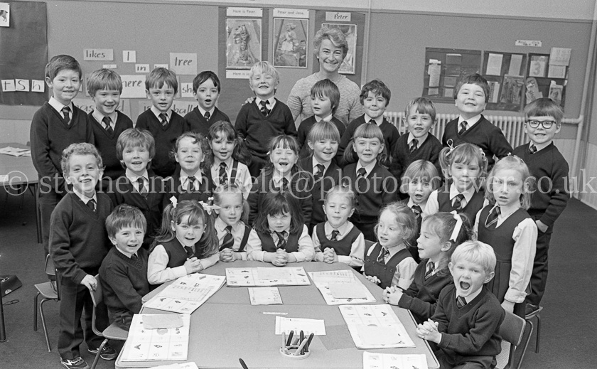 St. Bride's Primary One 1984.