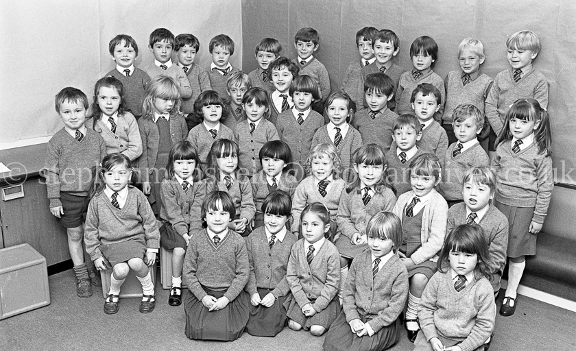 St. Conval's Primary One 1984.