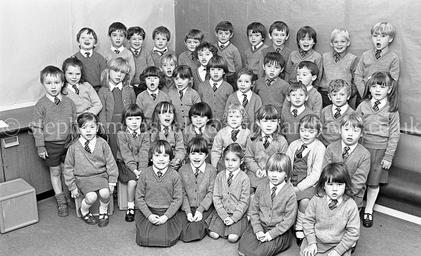 St. Conval's Primary One 1984.