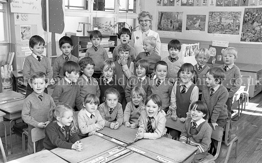 Croftfoot Primary One 1984.