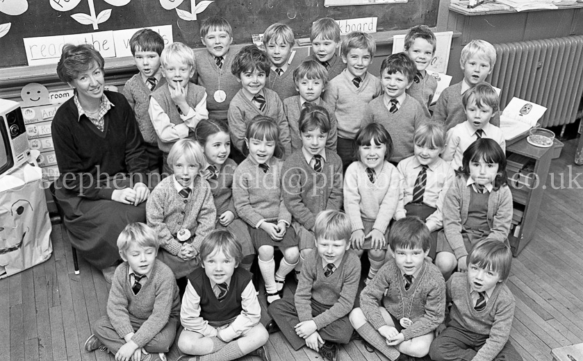 Croftfoot Primary One 1984.