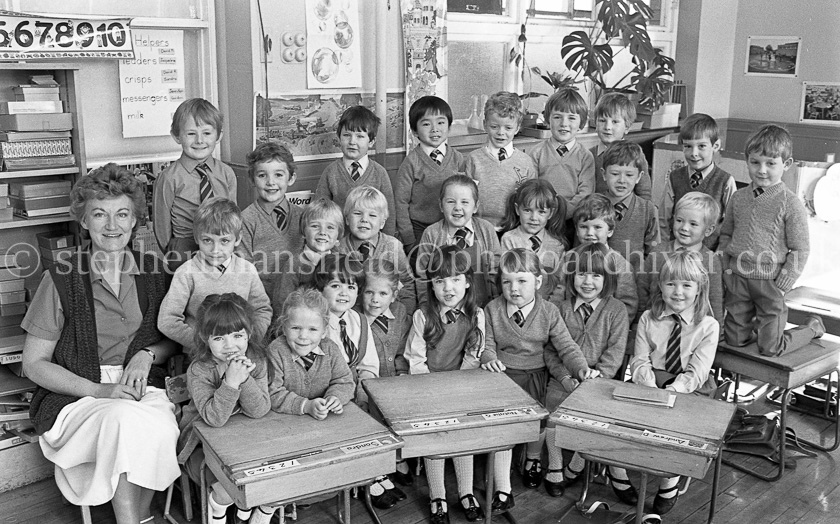 Croftfoot Primary One 1984.