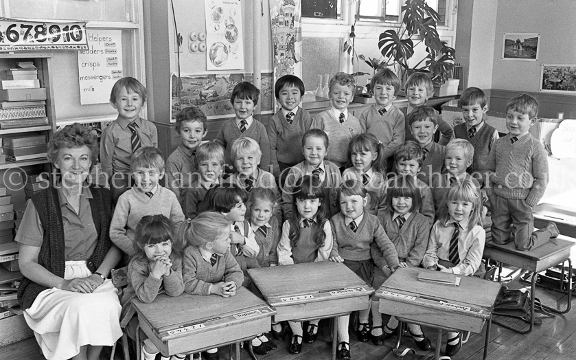 Croftfoot Primary One 1984.