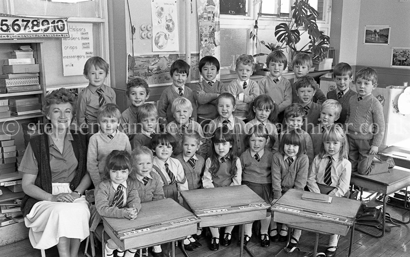 Croftfoot Primary One 1984.