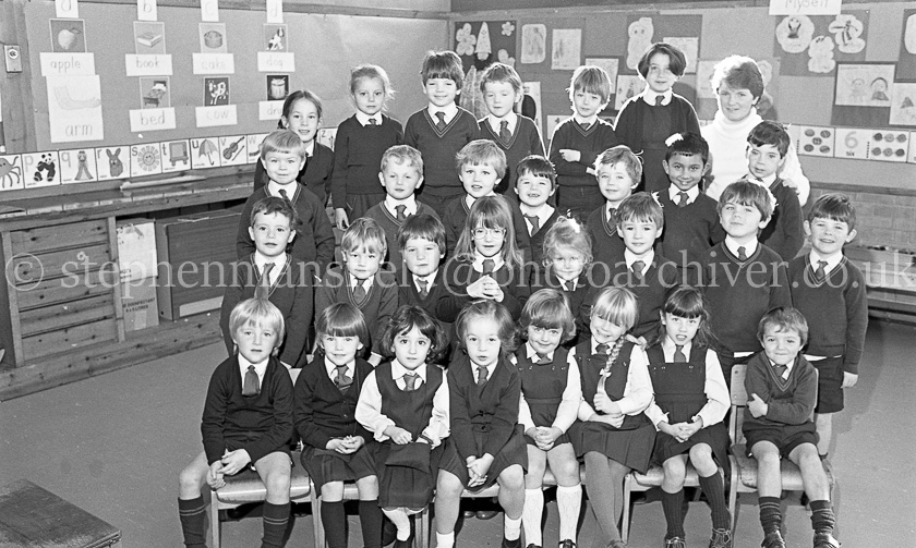 St. Francis' Primary One 1984.