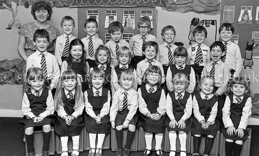 St. Fillan's Primary One.