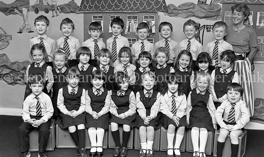 St. Fillan's Primary One.