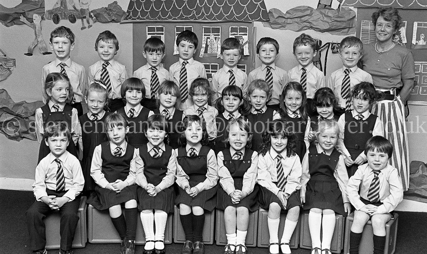 St. Fillan's Primary One.