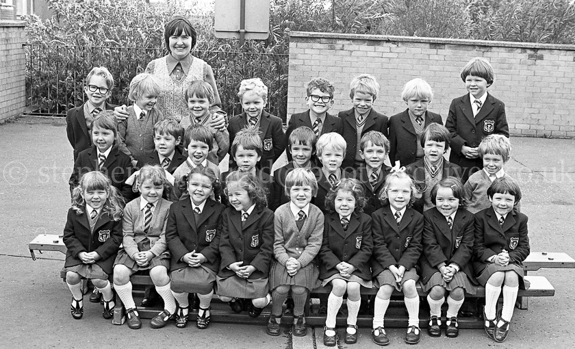 Cardonald Primary One 1980.