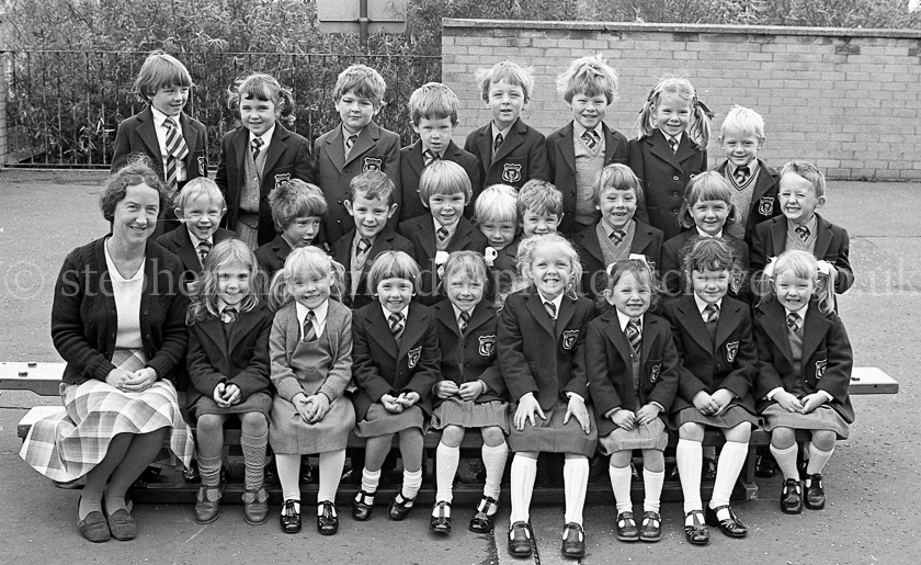 Cardonald Primary One 1980.