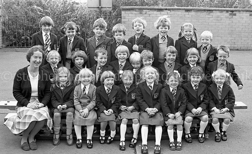 Cardonald Primary One 1980.