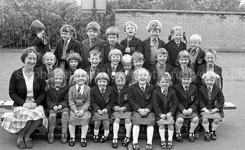 Cardonald Primary One 1980.