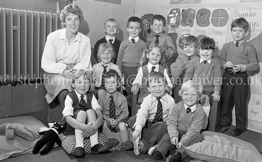 Sir John Maxwell Primary One's 1983.