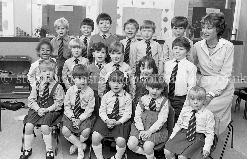Blackfriars Primary One's 1983.