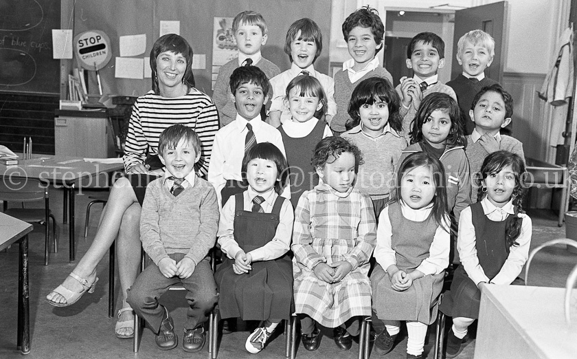 Annette Street Primary One's 1983.