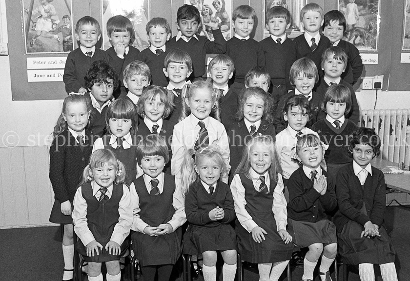 St. Bride's Primary One's 1983.