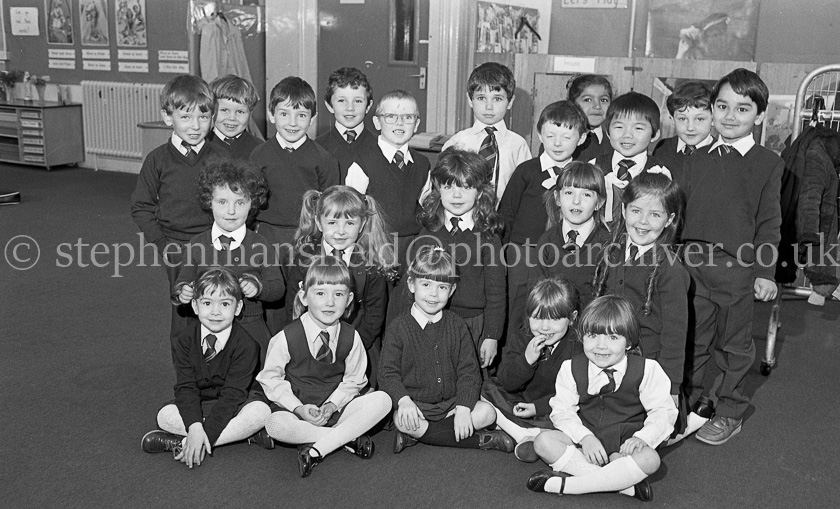 St. Bride's Primary One's 1983.