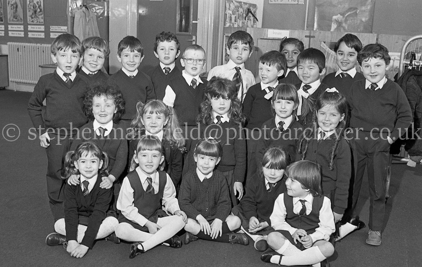 St. Bride's Primary One's 1983.