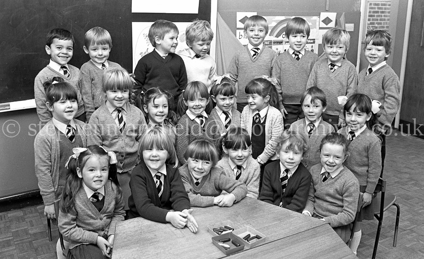 St. Brigid's Primary One's 1983.