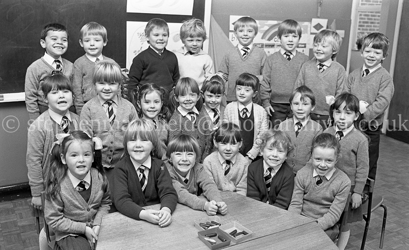 St. Brigid's Primary One's 1983.