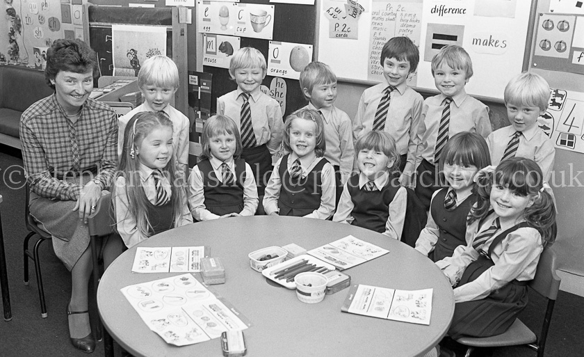 St. Fillan's Primary One's 1983.