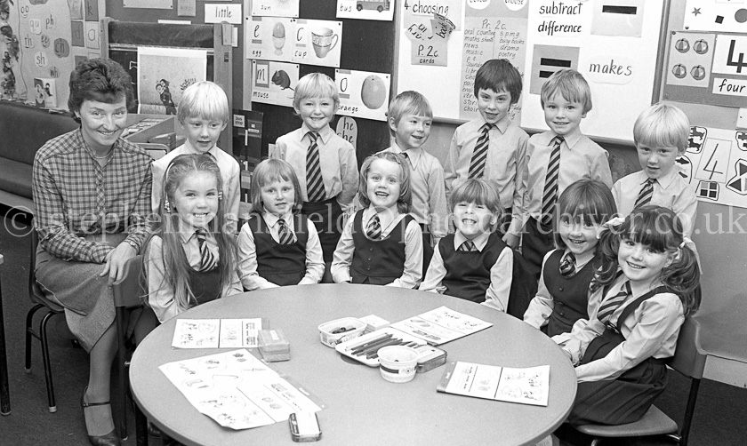 St. Fillan's Primary One's 1983.