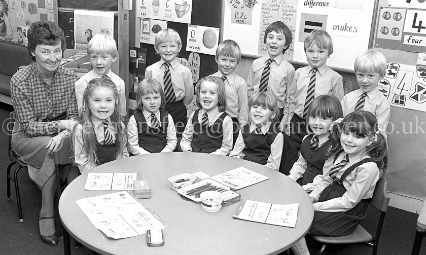 St. Fillan's Primary One's 1983.