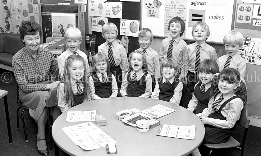 St. Fillan's Primary One's 1983.
