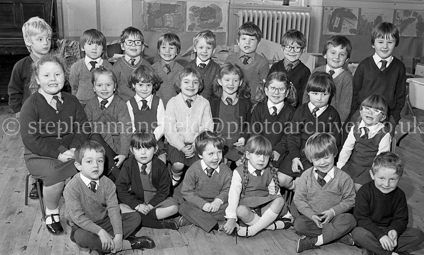 Holy Cross Primary One's 1983.