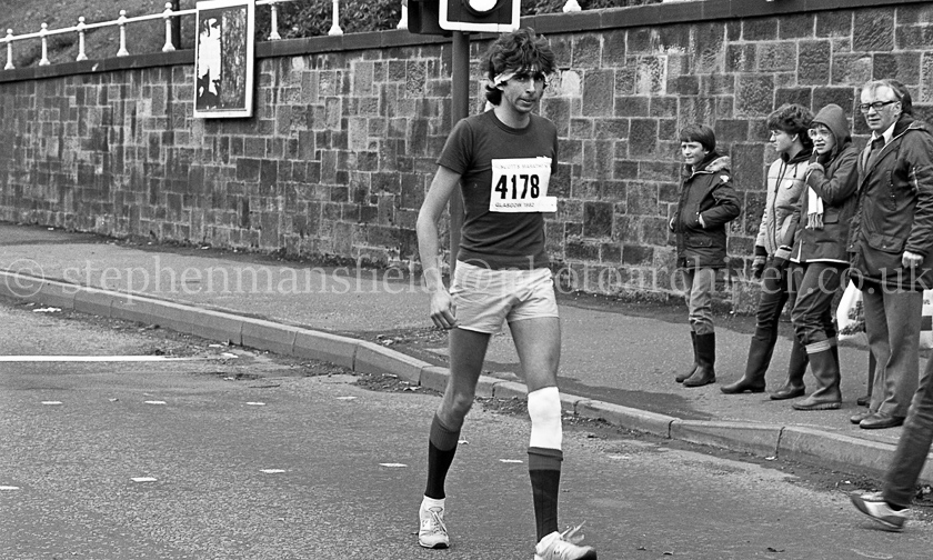 Scott's Glasgow Marathon 1982.