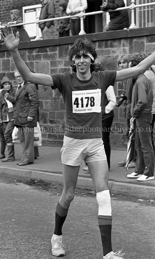 Scott's Glasgow Marathon 1982.