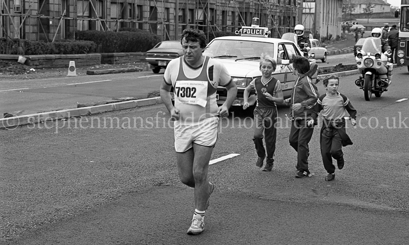 Scott's Glasgow Marathon 1982.