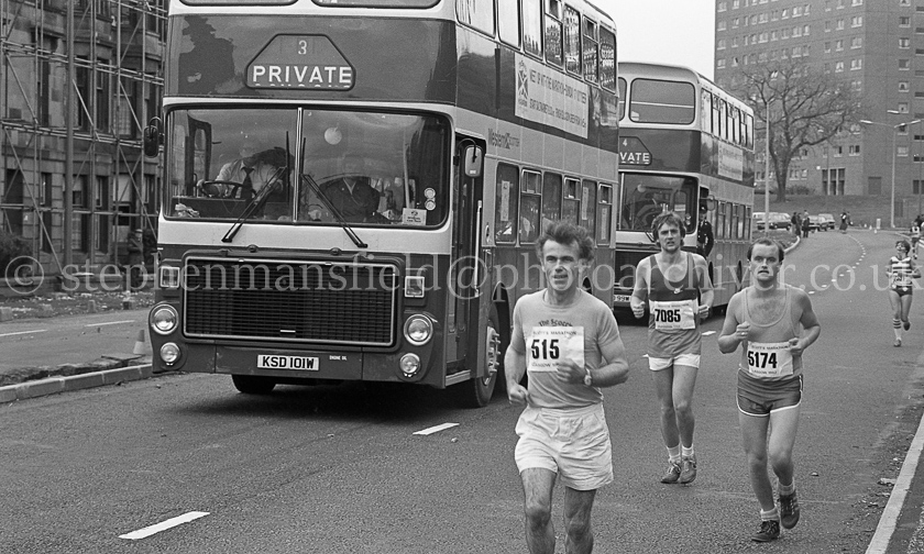 Scott's Glasgow Marathon 1982.
