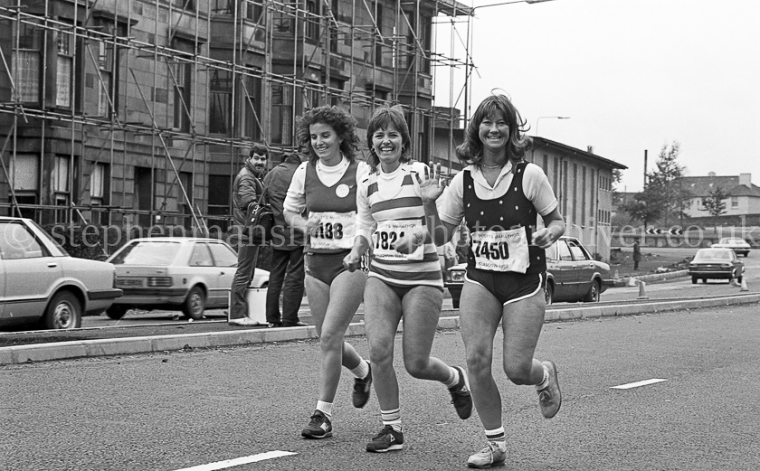 Scott's Glasgow Marathon 1982.