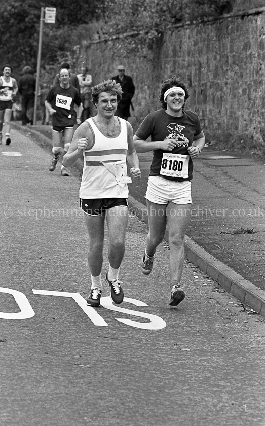 Scott's Glasgow Marathon 1982.