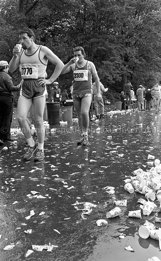 Scott's Glasgow Marathon 1982.