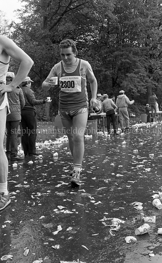 Scott's Glasgow Marathon 1982.
