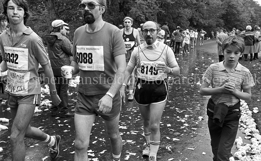 Scott's Glasgow Marathon 1982.