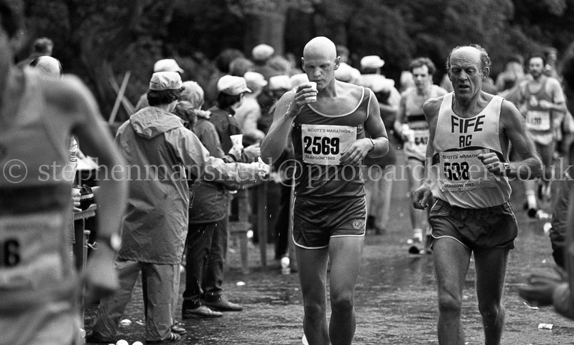Scott's Glasgow Marathon 1982.