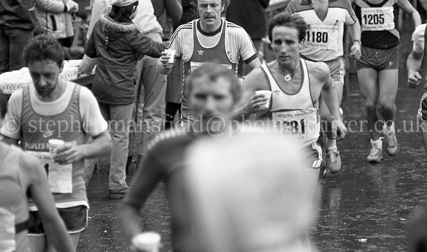 Scott's Glasgow Marathon 1982.