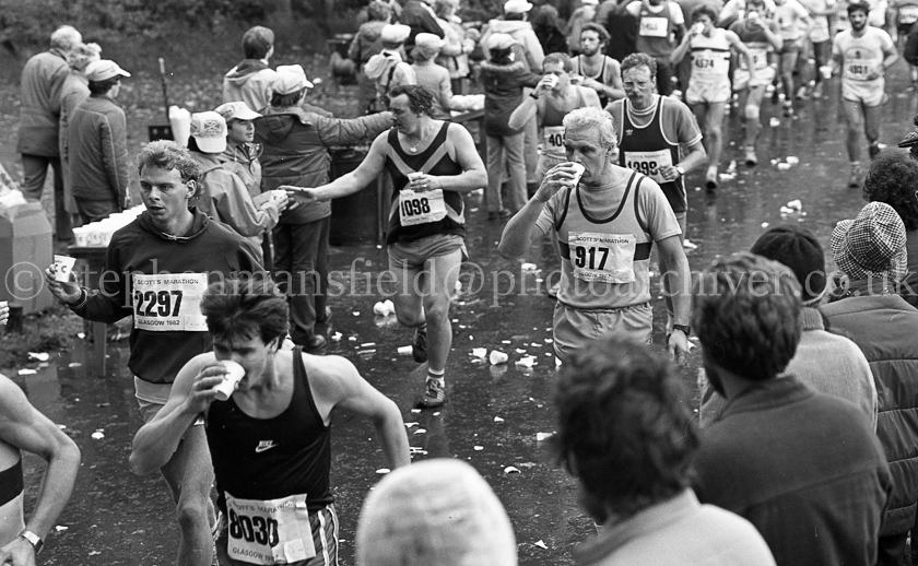 Scott's Glasgow Marathon 1982.